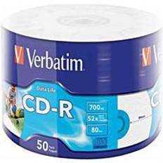 CD Almacenamiento Óptico Verbatim 50 CD-R imprimible