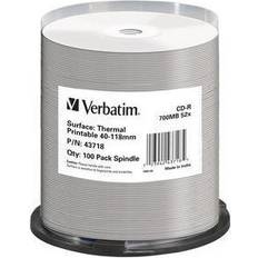 Verbatim Cd-r Thermal Printable No Id Brand