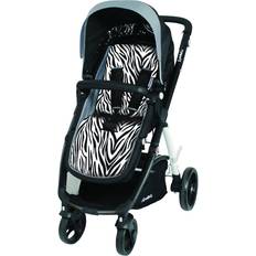Hul til 5-punktssele Barnevognspuder CuddleCo Comfi Cush Reversible Memory Foam Zebra Stroller Liner