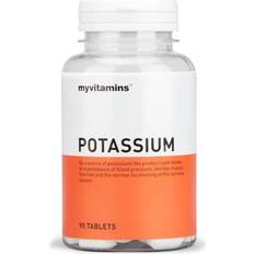 Magnesium and potassium Myvitamins Potassium 90 st