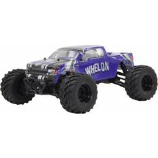 1500 mAh Voitures RC Jamara JAM-053355 R C 4wd Whelon Rtr 4 roues motrices avec roulement à billes Contrôle étanche à 2,4 GHz, 1:12, bleu