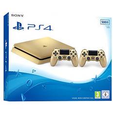 Ps 4 slim Sony PlayStation 4 Slim 500GB - Gold - 2x DualShock 4 V2