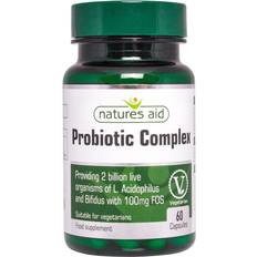 Vitamins & Supplements Natures Aid Probiotic Complex 60 pcs