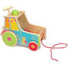 Wooden Toys Pull Toys Legler Tractor Motor Skills Trainer Incl Xylophone