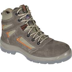 Oliebestendige zool Veiligheidslaarzen Portwest Compositelite Reno Half Hoge Schoen S1P maat 8, Beige