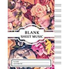 Music pad Blank Sheet Music: Vintage Design - Music/Instruction&Study/Composition (12 Staves)