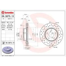 Brembo Brake System Brembo 09.5673.1X