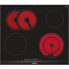 60 cm Inbouwkookplaten Siemens ET675FNP1E Black