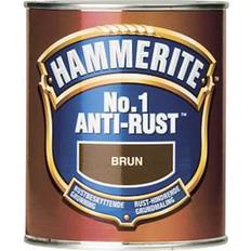 Grundfärger - Oljebaserade Målarfärg Hammerite No.1 Anti Rust Metallfärg Brun 0.75L