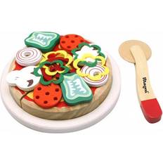 Pizza leksak Magni Wooden Pizza with Accessories & Box 2750