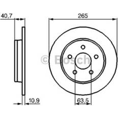Cars Brake System Bosch 0 986 479 169