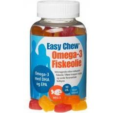 Sødemiddel Fedtsyrer DFI EasyChew Omega 3 Fiskeolie 90 stk