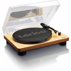 Sí Tocadiscos Lenco LS-50 Turntable (Wood)