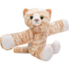 Wild Republic Huggers Orange Tabby Cat Stuffed Animal 8"