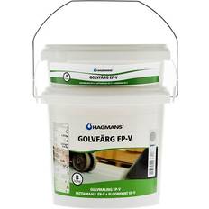 Hagmans Golvfärger Målarfärg Hagmans EP-V Floor Paint Grey 10kg Golvfärg Grå