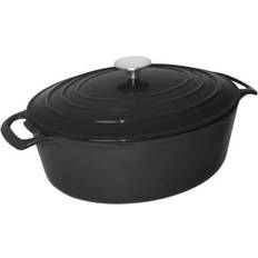 Antiadhésif Cocottes Vogue Cast Iron avec couvercle 6 L