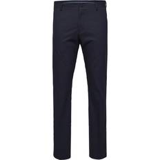 Selected Pantalón Slim Mylologan - Bleu