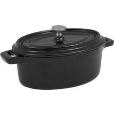 Ovals Other Pots Vogue Cast Iron Oval Mini with lid 0.32 L