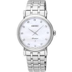 Seiko Mujer Analogico Cuarzo con Correa de Acero SXB433P1 Silver