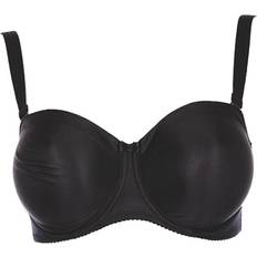 PrimaDonna Satin Strapless Bra - Black