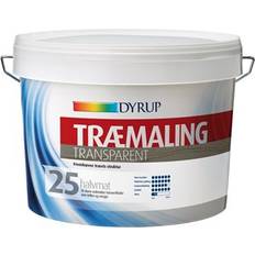 Maling Dyrup Transparent 25 Træmaling Hvid 0.75L