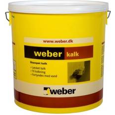 Stampet kalk Weber Saint-Gobain Tamped Lime Facademaling Hvid