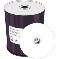 MediaRange DVD-R White 4.7GB 16x Spindle 100-Pack Wide Inkjet