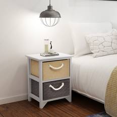 vidaXL 242888 Bedside Table 27x35cm