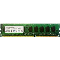 1600 MHz - 8 Go - DDR3 Mémoires RAM V7 8GB DDR3 PC3-12800 1600MHz ECC DIMM Module de mémoire V7128008GBDE