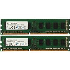 V7 DDR3 kit 4 Go: 2 x 2 Go DIMM 240 broches 1600 MHz PC3-12800 CL11 mémoire sans tampon non ECC