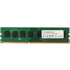 V7 DDR3 module 8 GB DIMM 240-pin 1600 MHz PC3-12800 unbufferedDDR3-module van 8 GB, DIMM met een pinconfiguratie van 240, werkt op een snelheid van 1600 MHz PC3-12800 en is ongebufferd
