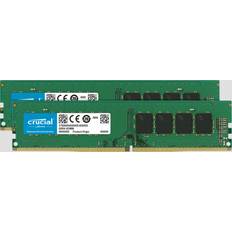 Sr 16 Crucial 16GB (2 x 8GB) DDR4 2666MHz DRAM (Desktop Memory) CL19 1.2V SR DIMM (288-pin) CT2K8G4DFS8266