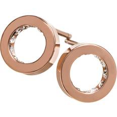 Edblad Monaco Studs Mini - Rose Gold/Transparent