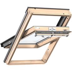 Brun Fönster Velux CK02 GGL 3070 Trä Vridfönster 3-glasfönster 55x77cm