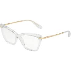 Dolce & Gabbana Cadres optiques Dg5025 col. 3133 Femme Cat eye Transparent