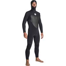 Rip Curl Flashbomb Steamers LS Fullsuit With Hood Chest Zip 6mm M