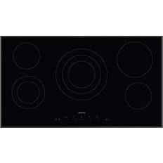 90 cm - Plaque en Céramique Plaques de cuisson encastrables Smeg SE395ETB