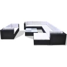 vidaXL 41876 Loungesæt, 1 borde inkl. 1 stole & 3 sofaer