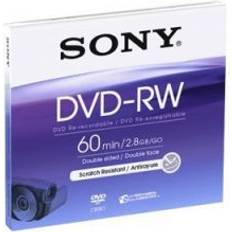 Sony dvd Sony DVD-RW 2.8GB 2x Jewelcase 1-Pack 8cm