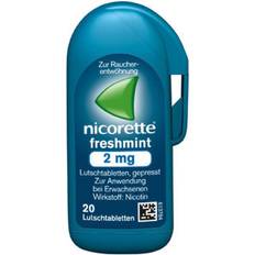 Raucherentwöhnung Rezeptfreie Arzneimittel Nicorette Freshmint 2mg 20 Stk. Lutschtablette