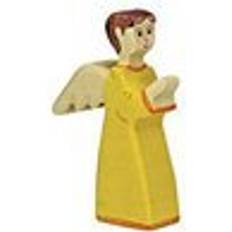 Wooden Figures Holztiger Angel 2 Orange