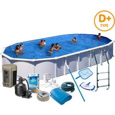 Swim & fun oval pool package Swim & Fun Oval Pool Package 9.15x4.70x1.32m