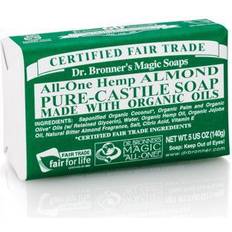 Dr. Bronners Kropssæber Dr. Bronners Pure-Castile Almond Bar Soap 140g