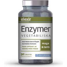 Enzymer fordøjelse Elexir Pharma Enzymer 90 stk