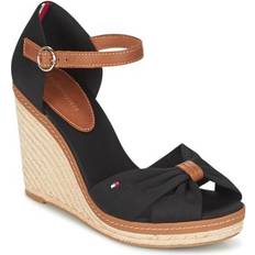 Hög klack Espadriller Tommy Hilfiger Elena 56D - Black