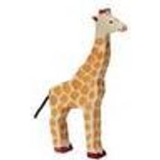 Giraffen Holzfiguren Holztiger Giraffe