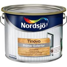 Träfärger - Utomhusfärger - Vit Målarfärg Nordsjö Tinova Primer Exterior Träfärg Vit 1L