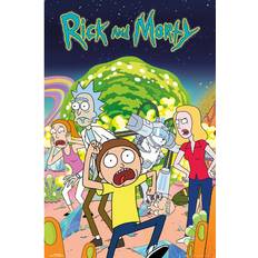 Posters EuroPosters Rick And Morty Group Poster