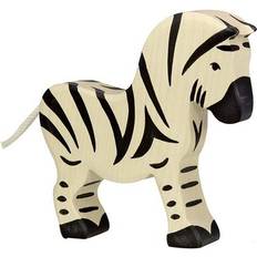 Wooden Figures Holztiger Zebra