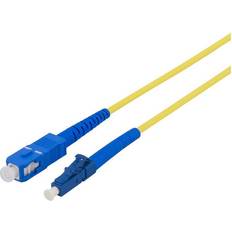 Deltaco Multimode OM2 50/125 LC - SC LSZH 1m
